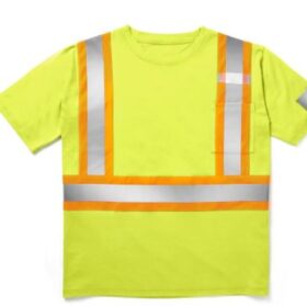 Short Sleeve Birdseye Poly Hi-Vis Shirt